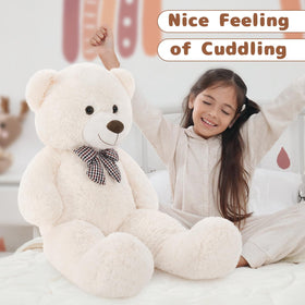 MaoGoLan giant teddy bear family cuddle moments