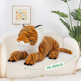 MaoGoLan giant tiger toy stripe pattern, authenticity to spark adventurous play.