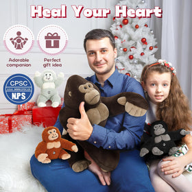 MaoGoLan gift-ready gorilla plush for kids, birthdays, and celebrations.