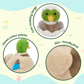 MaoGoLan gift-ready duck plush set for Easter or birthdays.