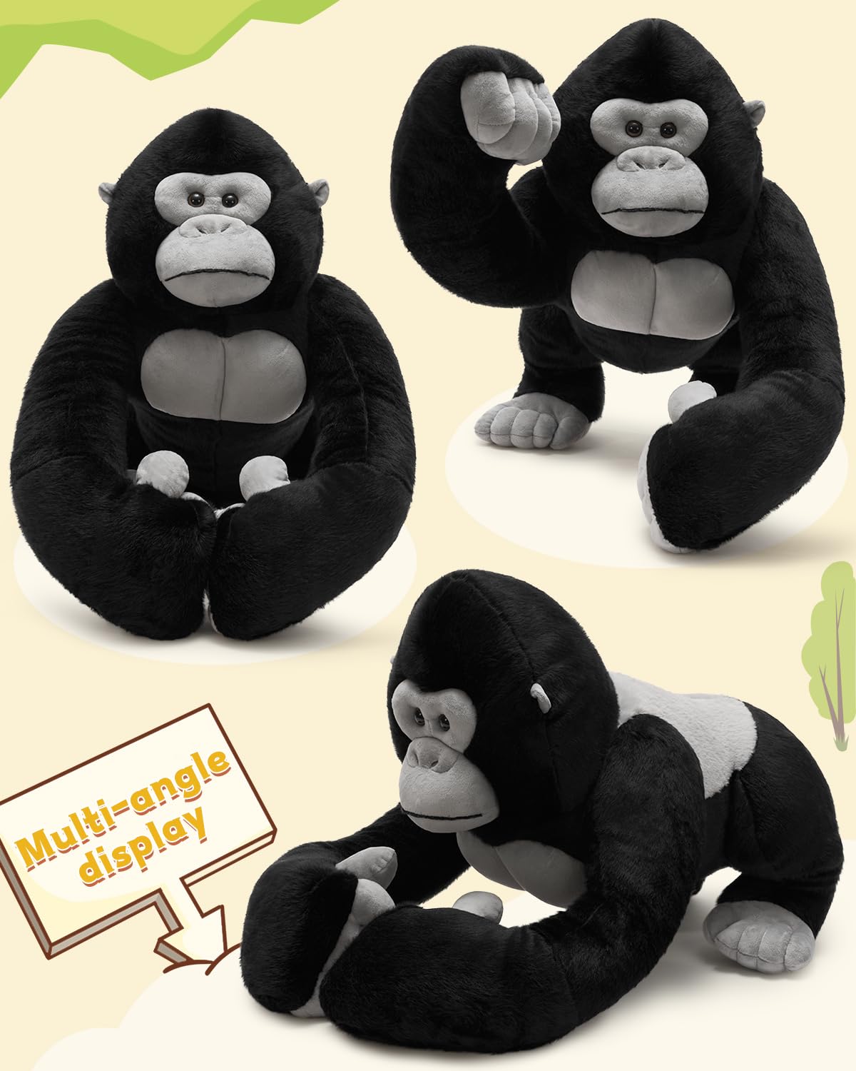 MaoGoLan gorilla seams and craftsmanship detail