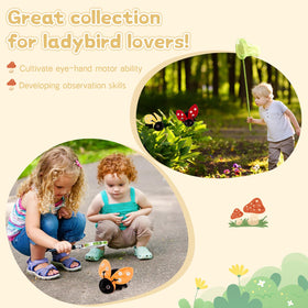 MaoGoLan Ladybug decor adds whimsy to a nursery or playroom.