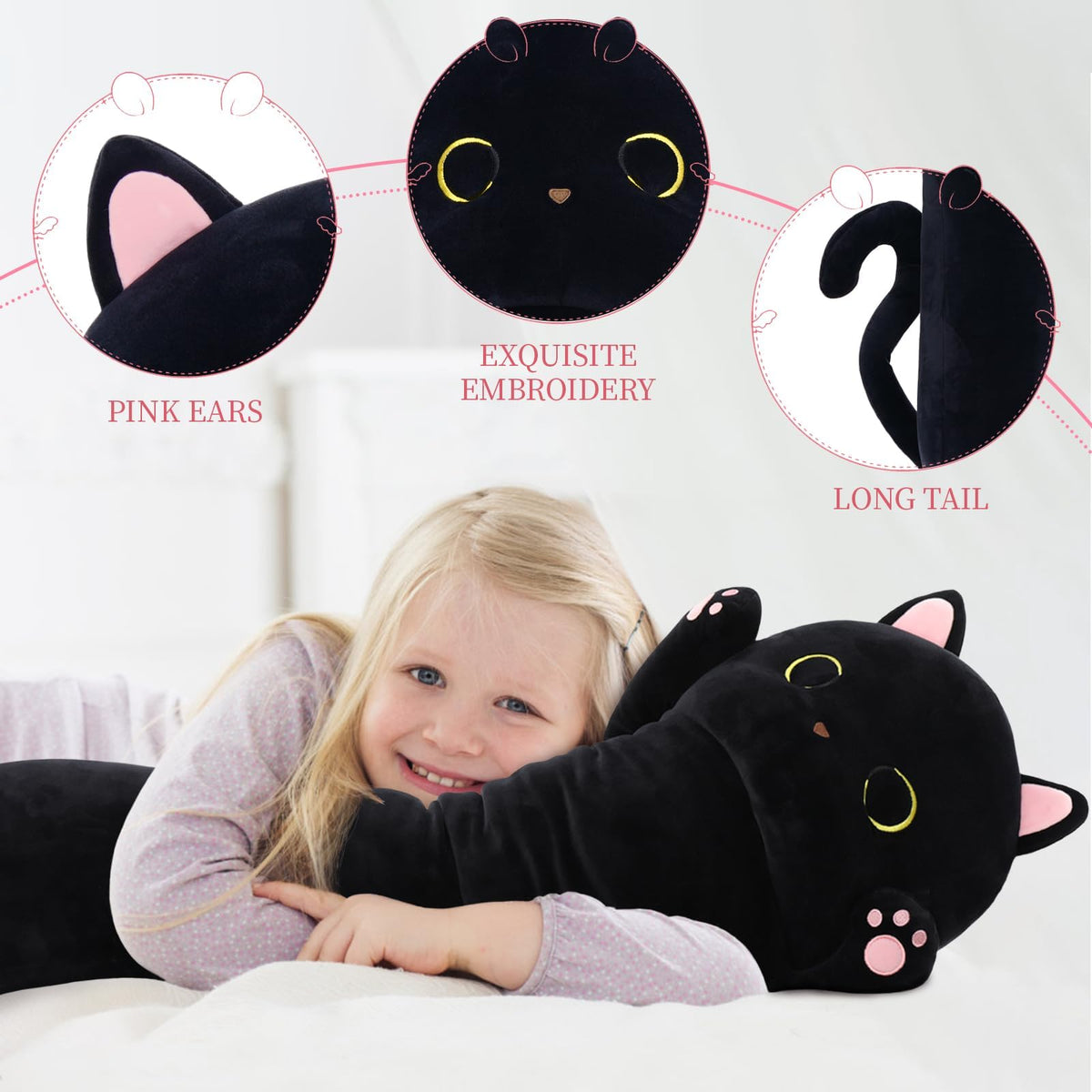 MaoGoLan large cat plush gift idea for birthdays or holidays.
