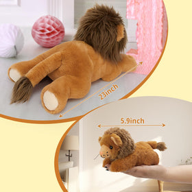 MaoGoLan lion stuffed toy makes a charming gift for kids
