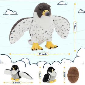 MaoGoLan plush eggshell detail highlighting soft material and easy care