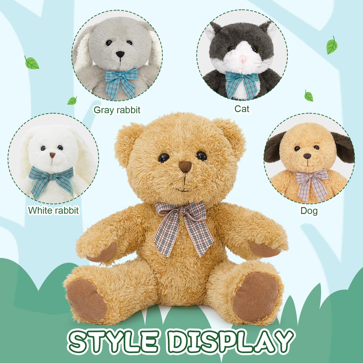 MaoGoLan puppy dog plush toy for cuddling and imaginative play
