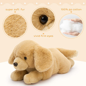 MaoGoLan puppy plush family pose for play and decor