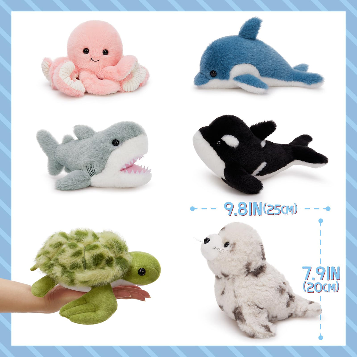 Maogolan sea animal seal plush – perfect gift basket addition and playmate.