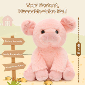 MaoGoLan sheep plush front view perfect for sorting games and imaginative farm scenes