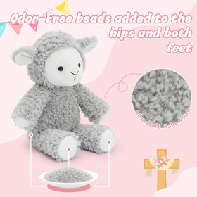 MaoGoLan sheep plush, toddler-friendly and perfect for bedtime cuddles.