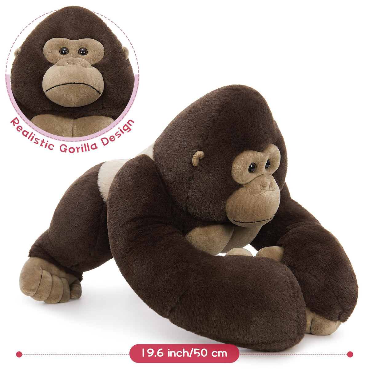 MaoGoLan skin-friendly materials ensure safe, comfy hours of plush time.