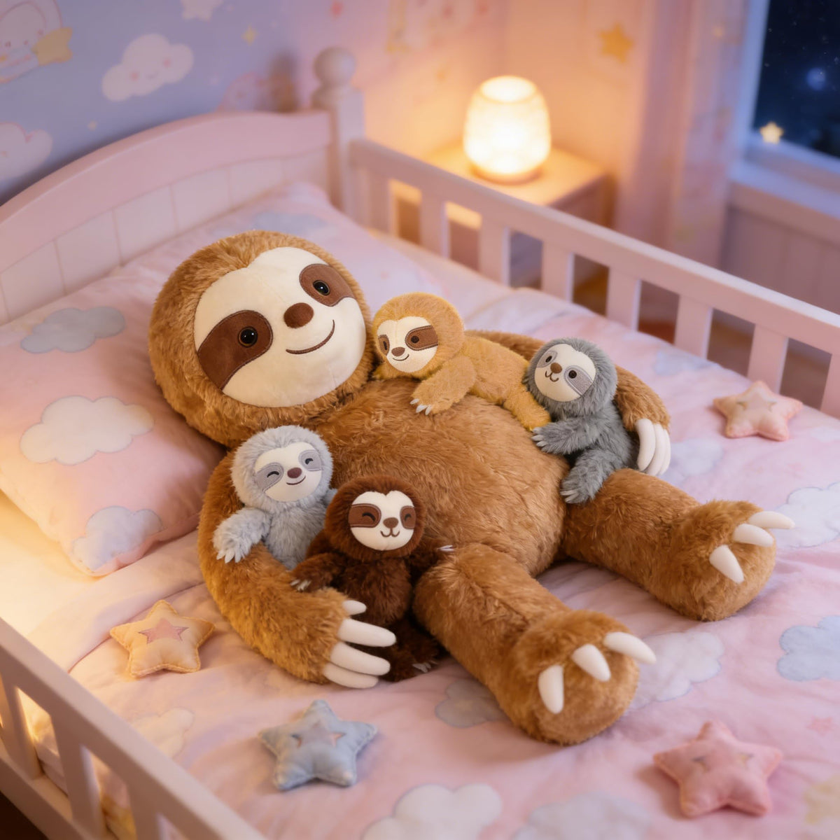MaoGoLan baby sloth plush 3 invites imaginative playtime