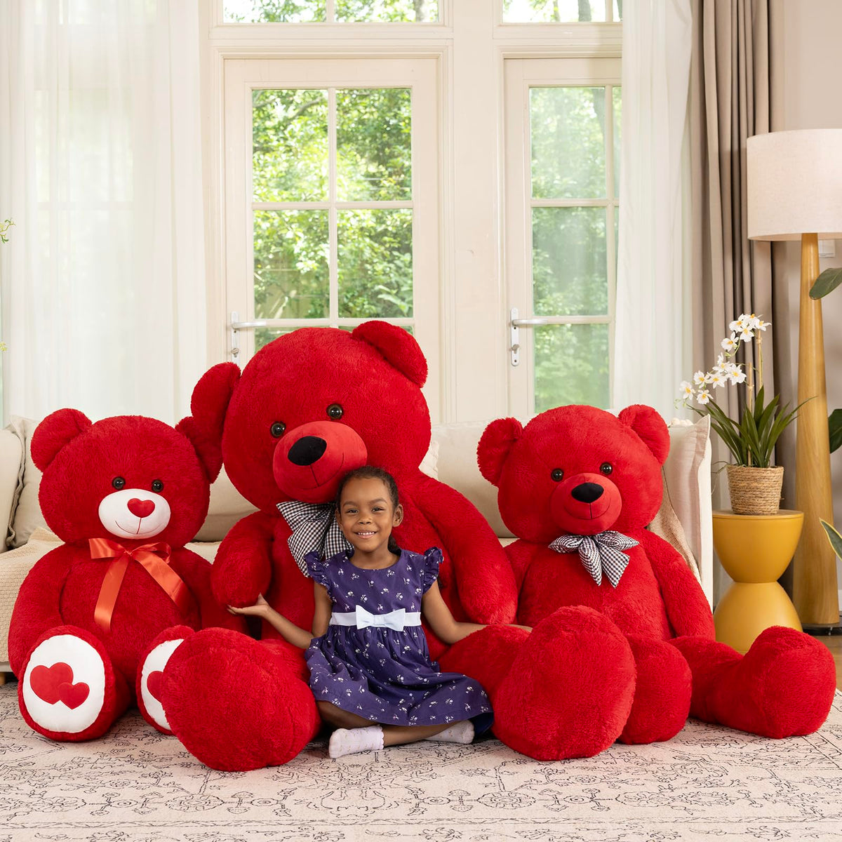 MaoGoLan snuggle-ready teddy ready for story time.