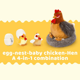 MaoGoLan soft, cuddly chicken plush perfect for comforting bedtime rituals.