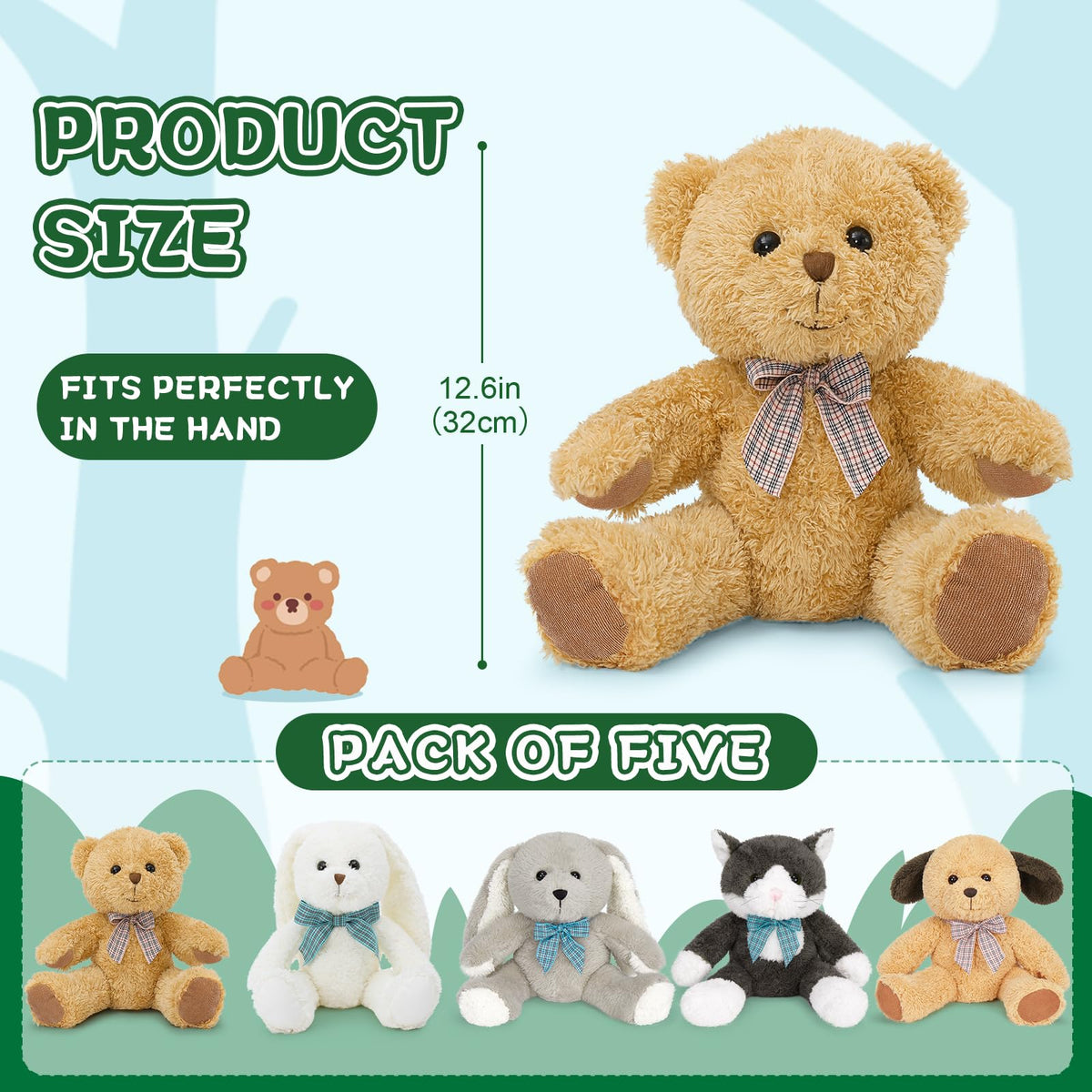 MaoGoLan soft plush collection enhances kids' room decor