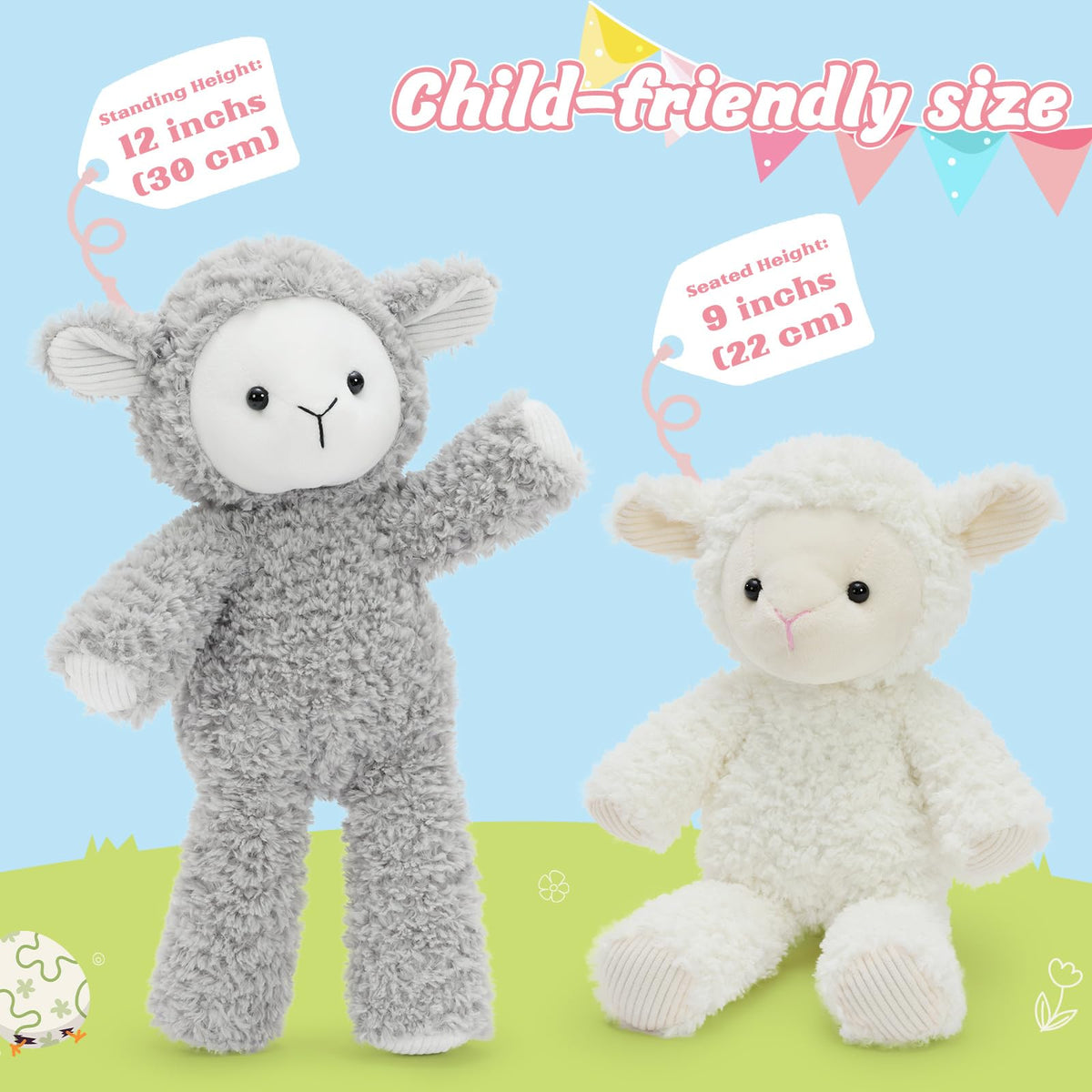MaoGoLan plush sheep are soft, safe, and built to last through play.