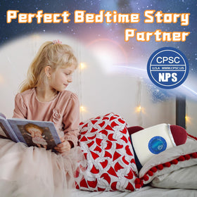 MaoGoLan space plush set, group of five, decorative and cuddly for playrooms.