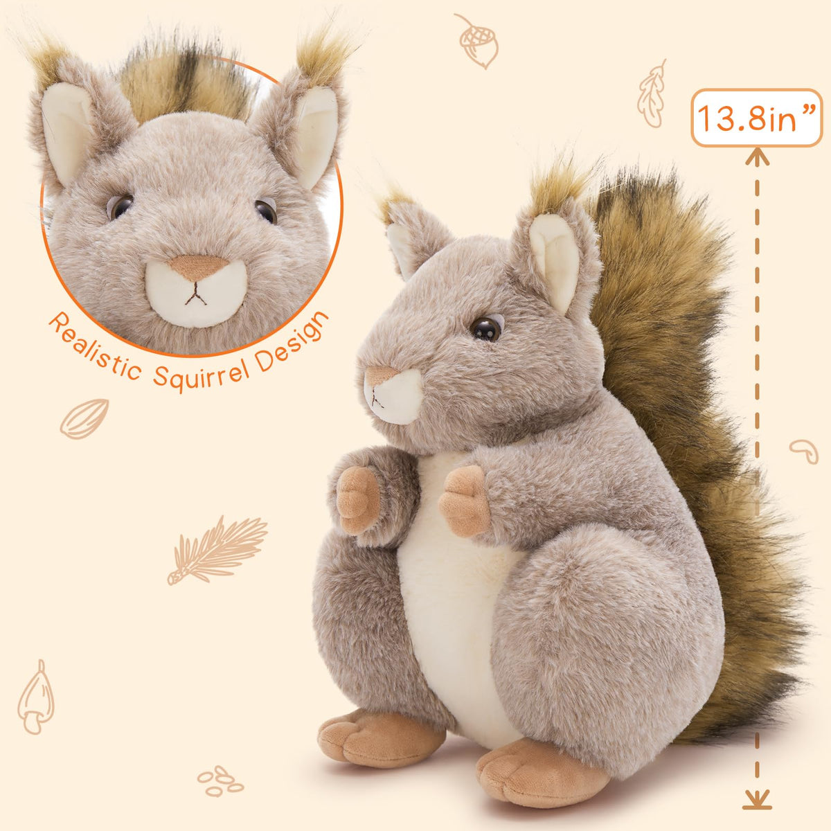 MaoGoLan Squirrels imaginative play companion for kids.