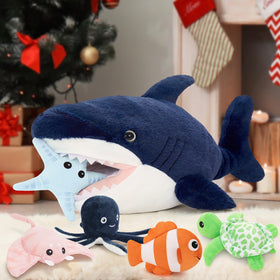 MaoGoLan stingray plush for imaginative ocean pretend play