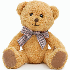 MaoGoLan teddy bear plush 13-inch soft and safe for kids.