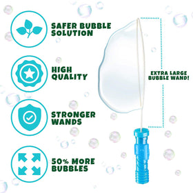 MAPIXO prefilled bubble liquid 4 oz is safe and clear.