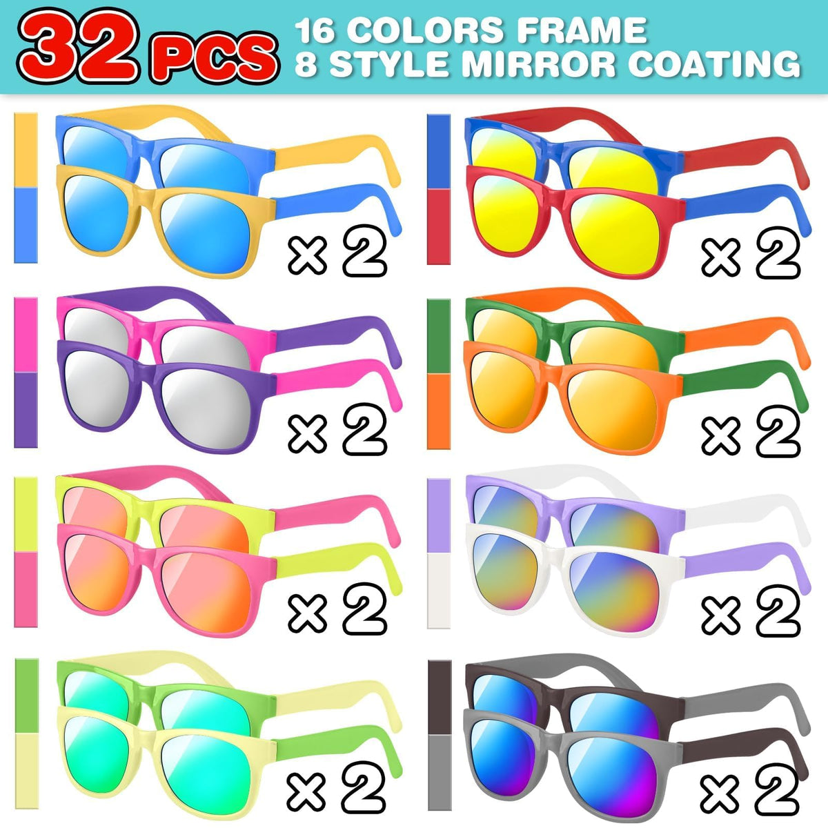 MAPIXO kids sunglasses size fits small faces for lightweight comfort.