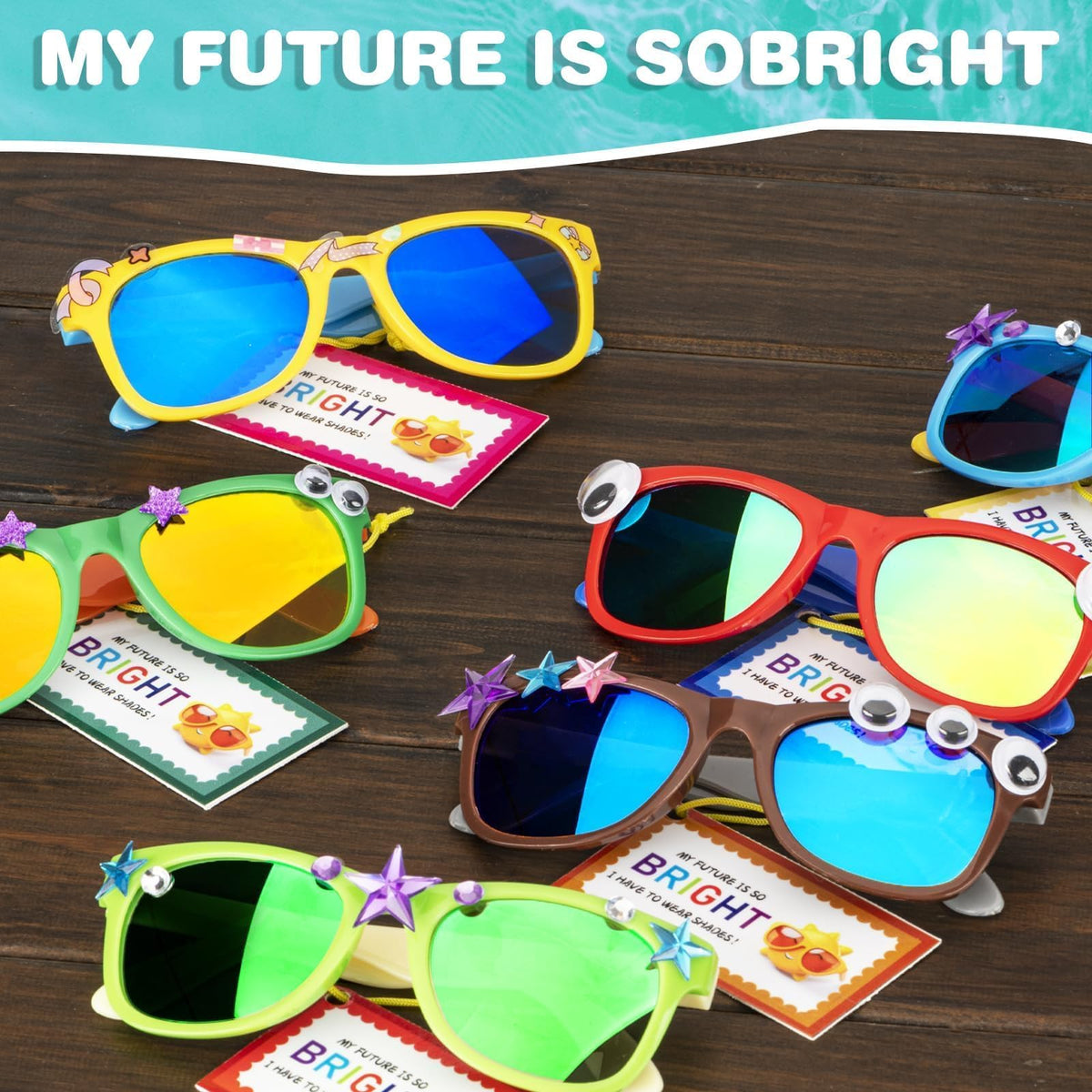 Mapixo party favors kid sunglasses perfect for birthday celebrations.