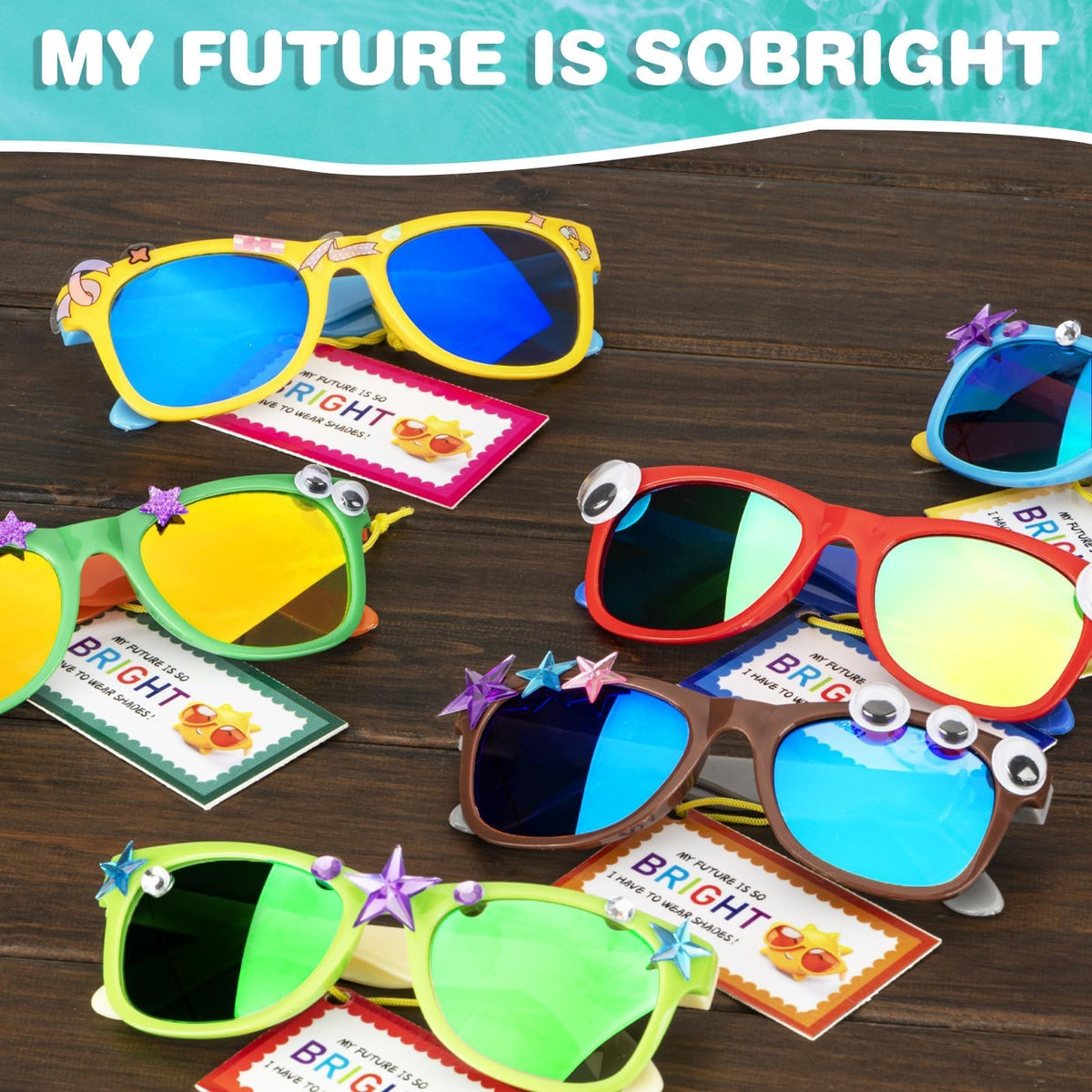 MAPIXO neon shades suit beach and poolside activities during summer.