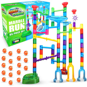 Marble Genius Marble Run Explorer assembly scene boosts imaginative play