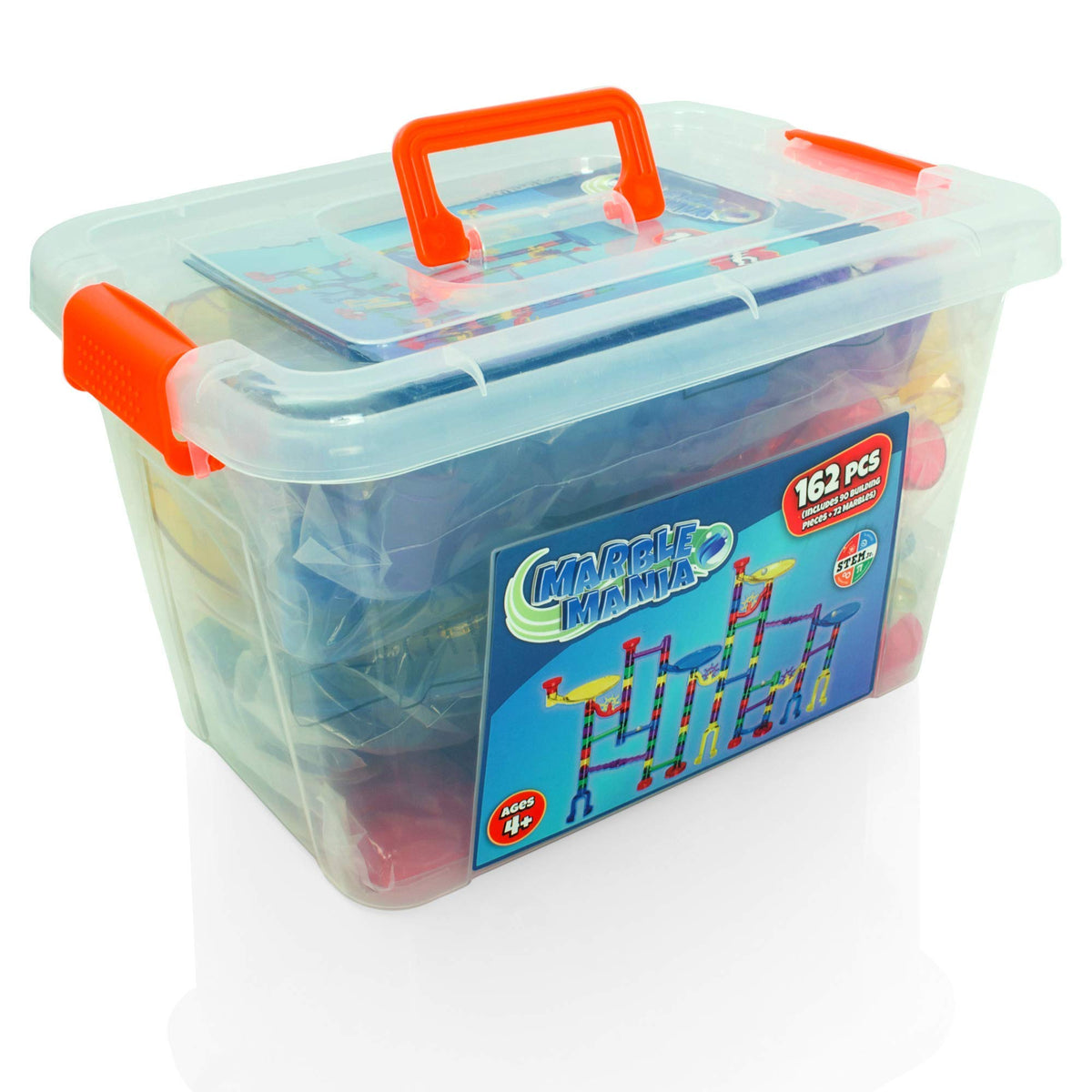 Marble Mania 72 marbles for varied speeds and race ideas