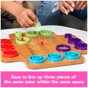Marbles Otrio instruction sheet helps new players start quickly with clear rules.