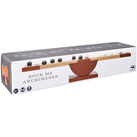 Marbles Rock Me Archimedes retro-styled box appeals to nostalgia and curiosity.