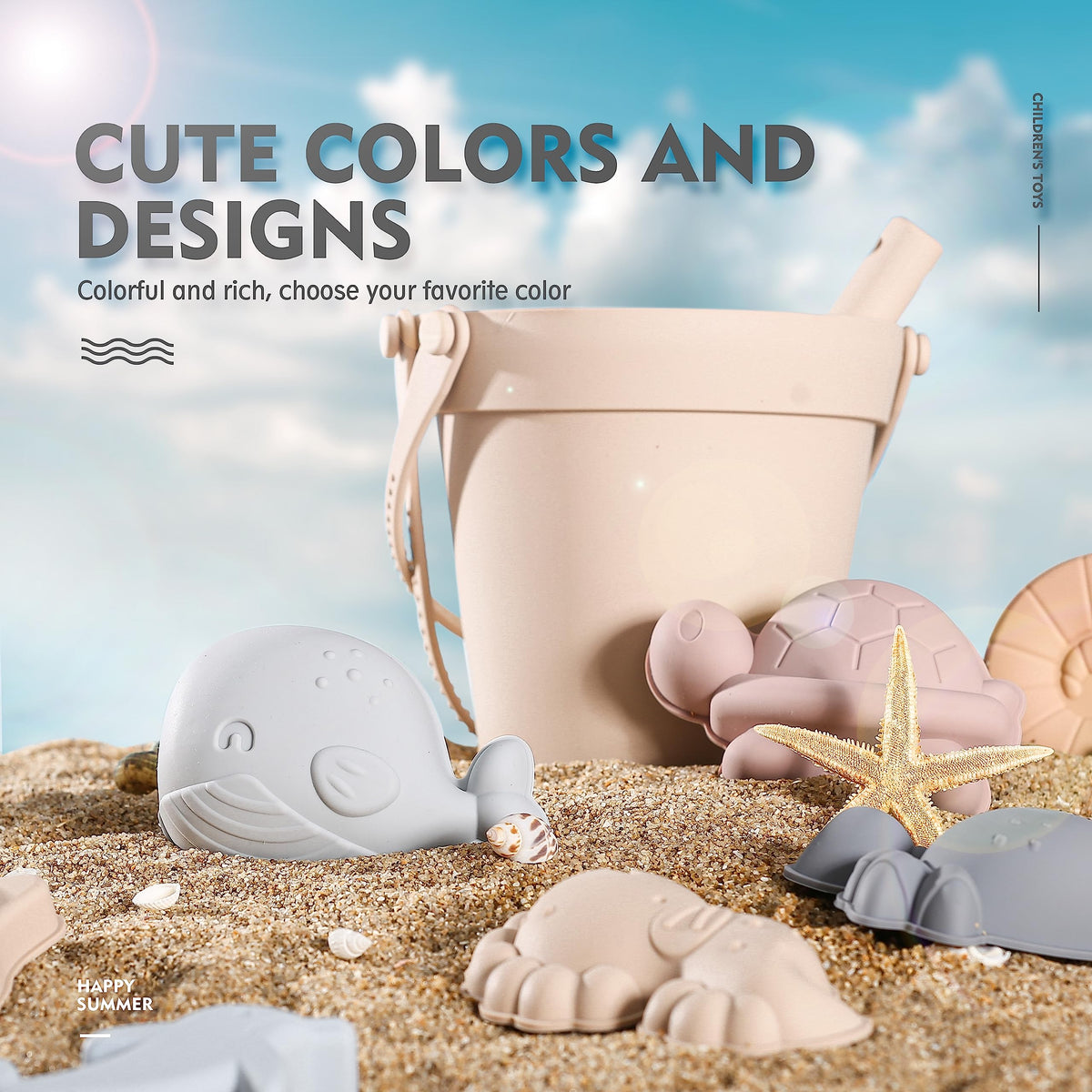 MarcZero conch mold adds creative shapes for sunny sand days
