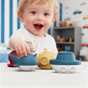 MarcZero Ocean dishwasher-safe design simplifies toy cleaning.