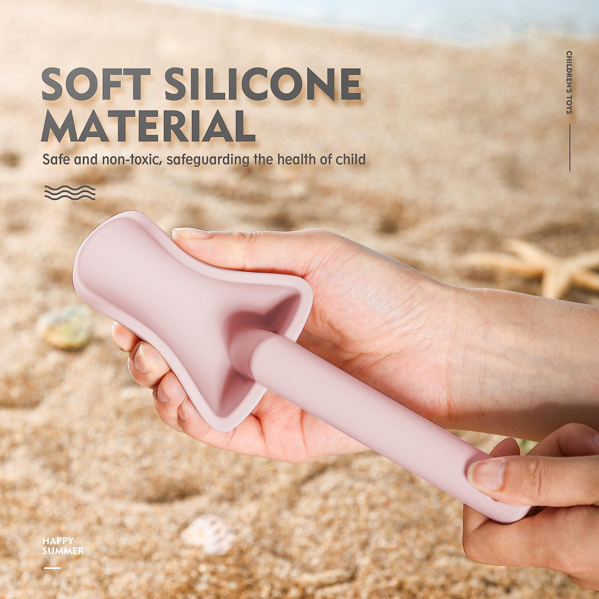 MarcZero pink octopus mold inspires colorful sea-life sand art