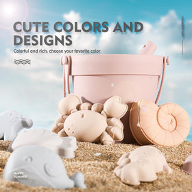 MarcZero pink turtle mold helps build imaginative sand sculptures at the beach