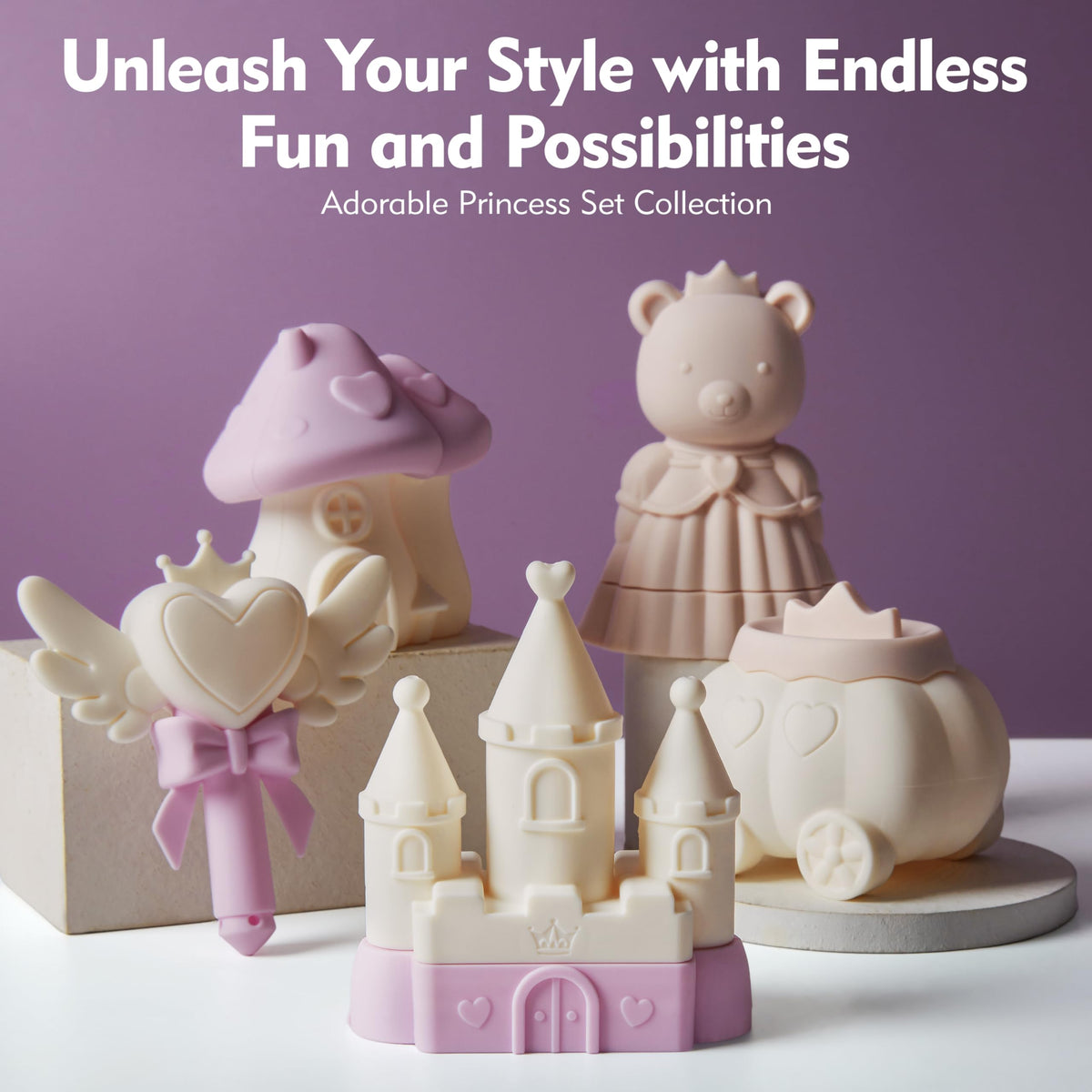 MarcZero Princess dishwasher-safe bath toys simplify sanitizing between uses