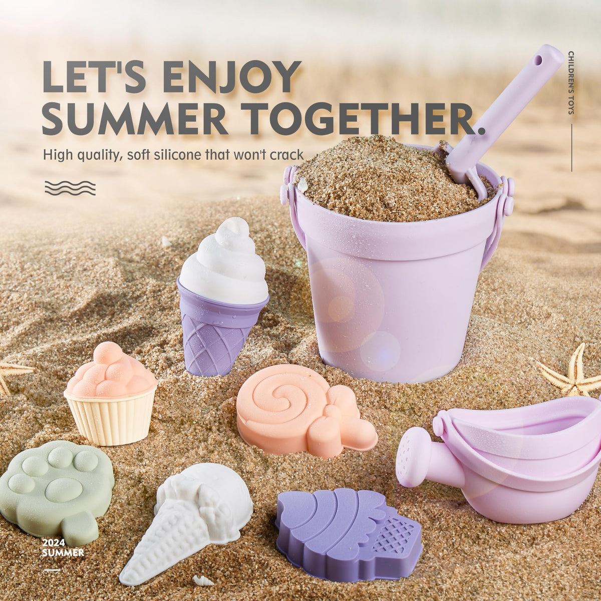 MarcZero silicone shovel with matte finish for comfortable digging