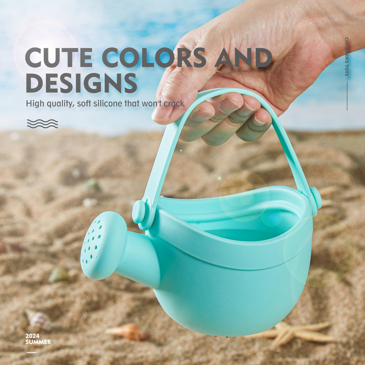 MarcZero 3D ice cream mold adds tasty-looking sand play.