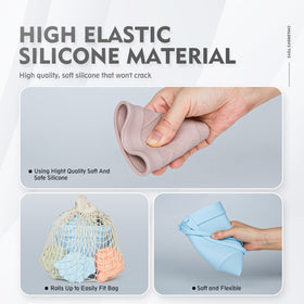 MarcZero silicone beach toys collection, travel-ready kit for family outings.