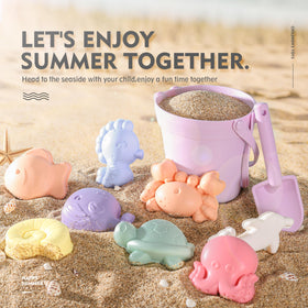 MarcZero conch mold in silicone, creates seaside shapes for creative sand play