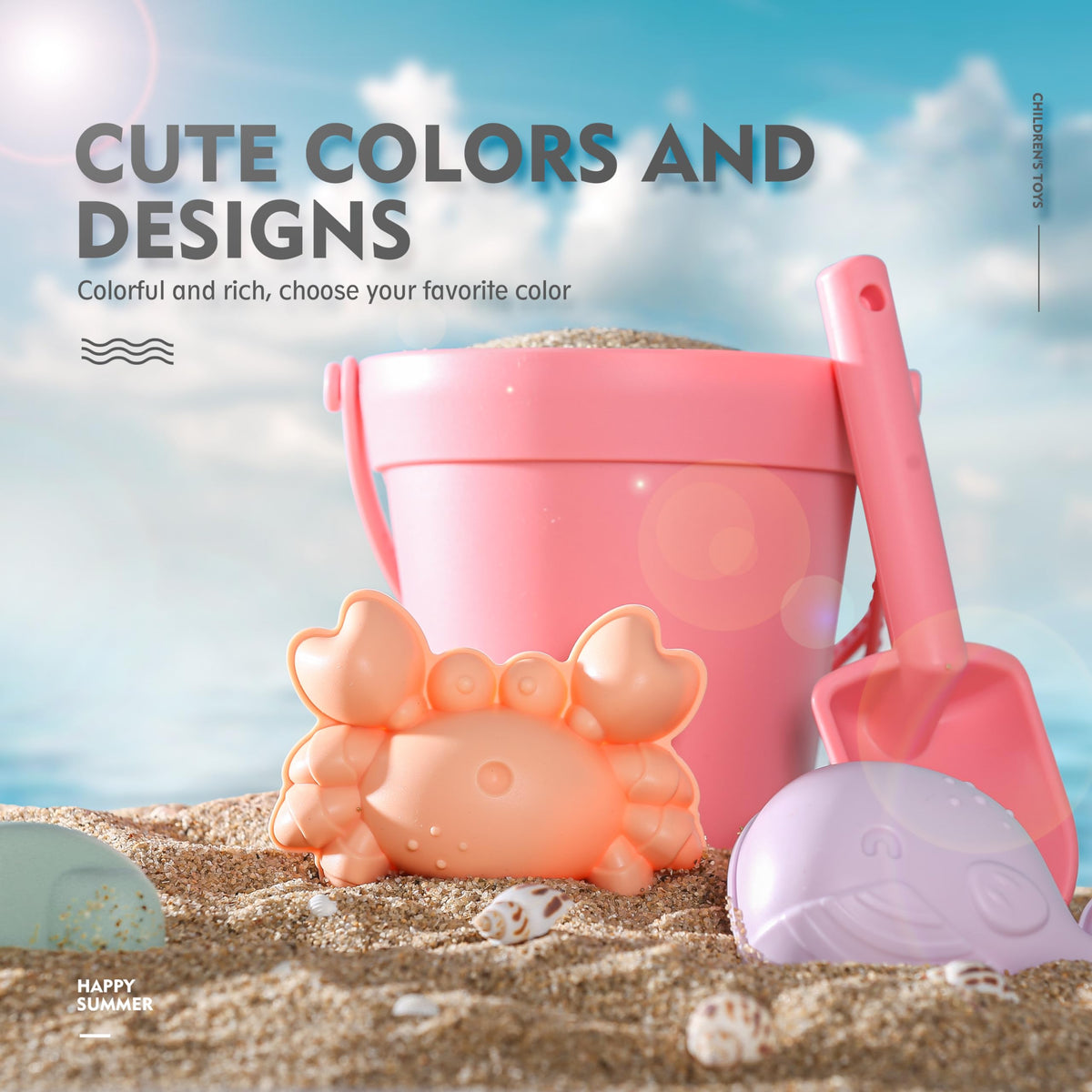 MarcZero turtle mold enhances pretend sea creature scenes in sand.