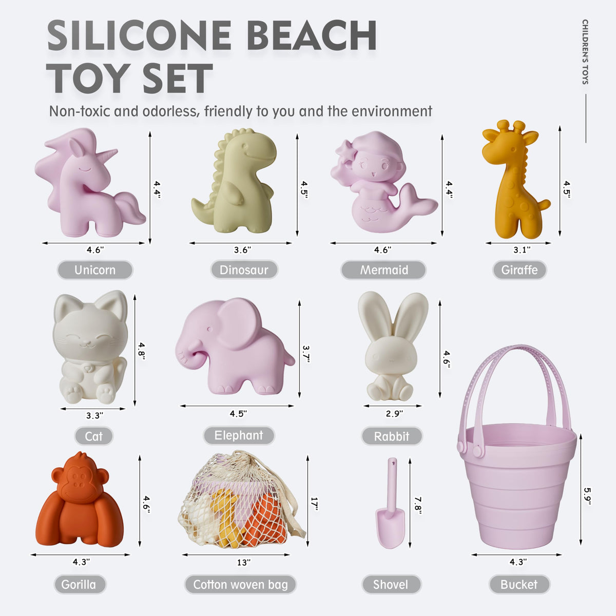 MarcZero silicone sand molds in purple for creative sand art.