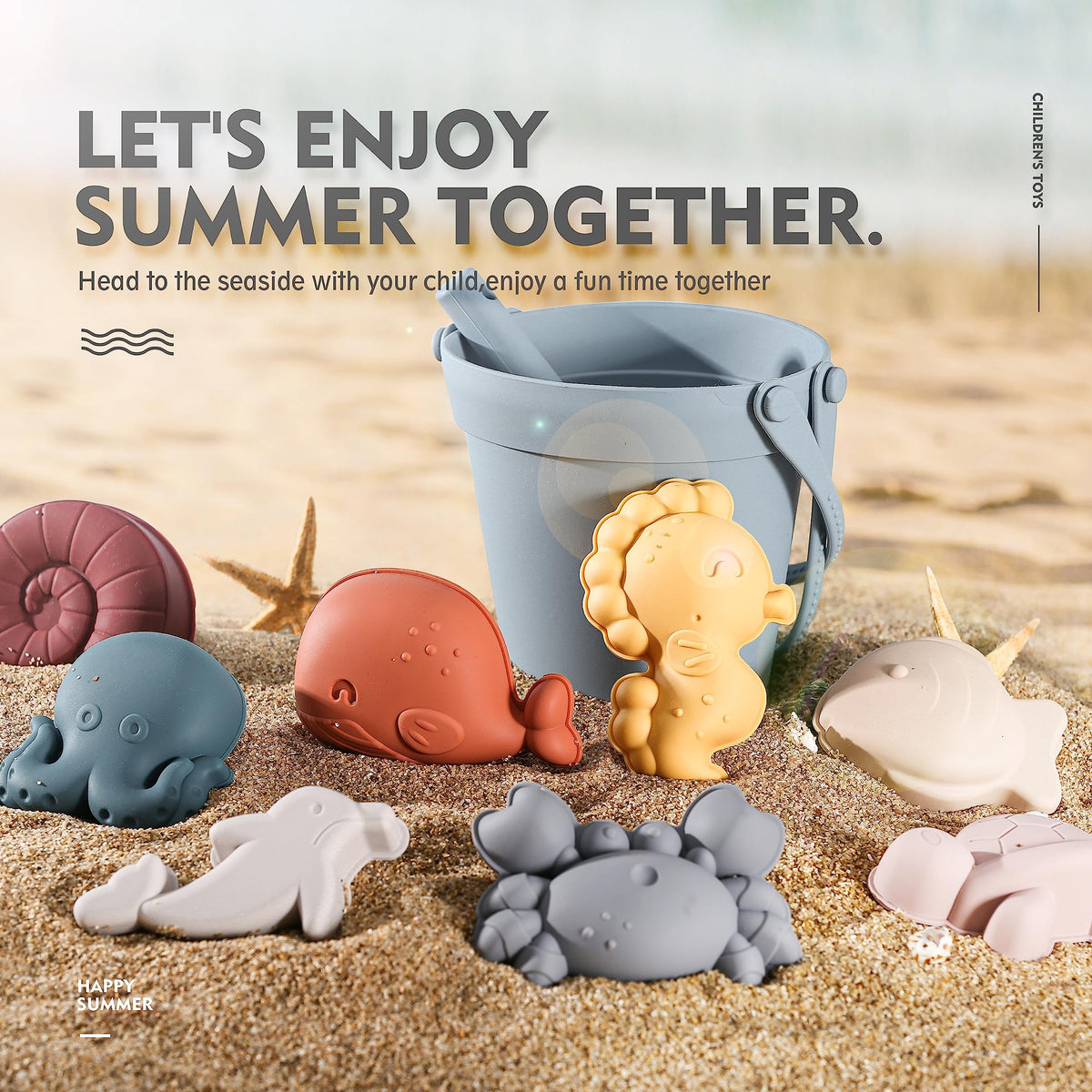 MarcZero silicone whale blue adds scale to imaginative water play.