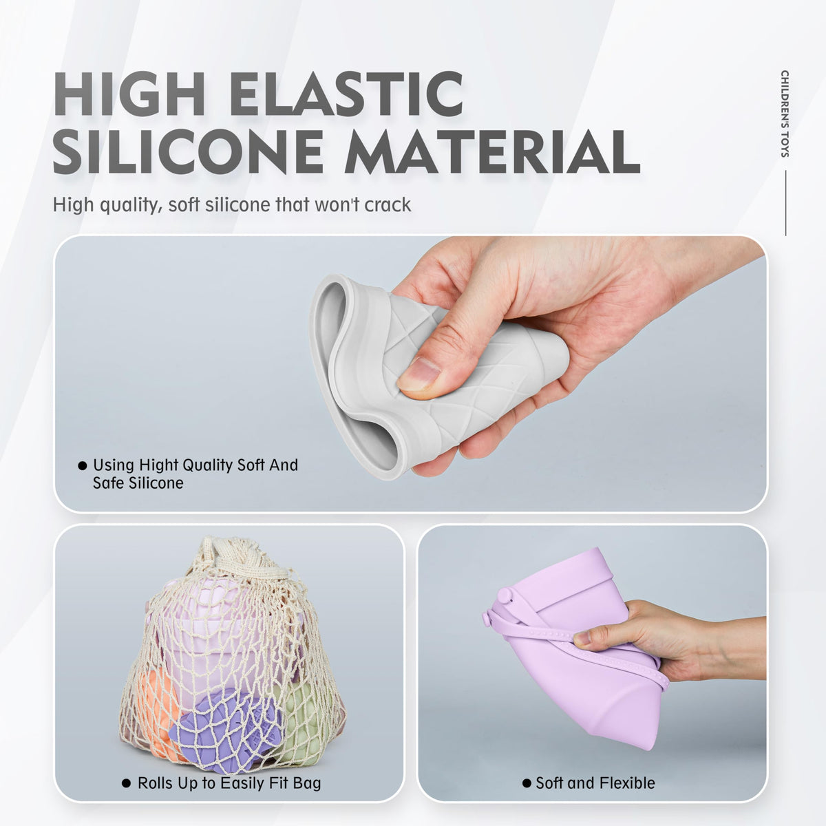 MarcZero travel-friendly silicone beach set ready for on-the-go fun