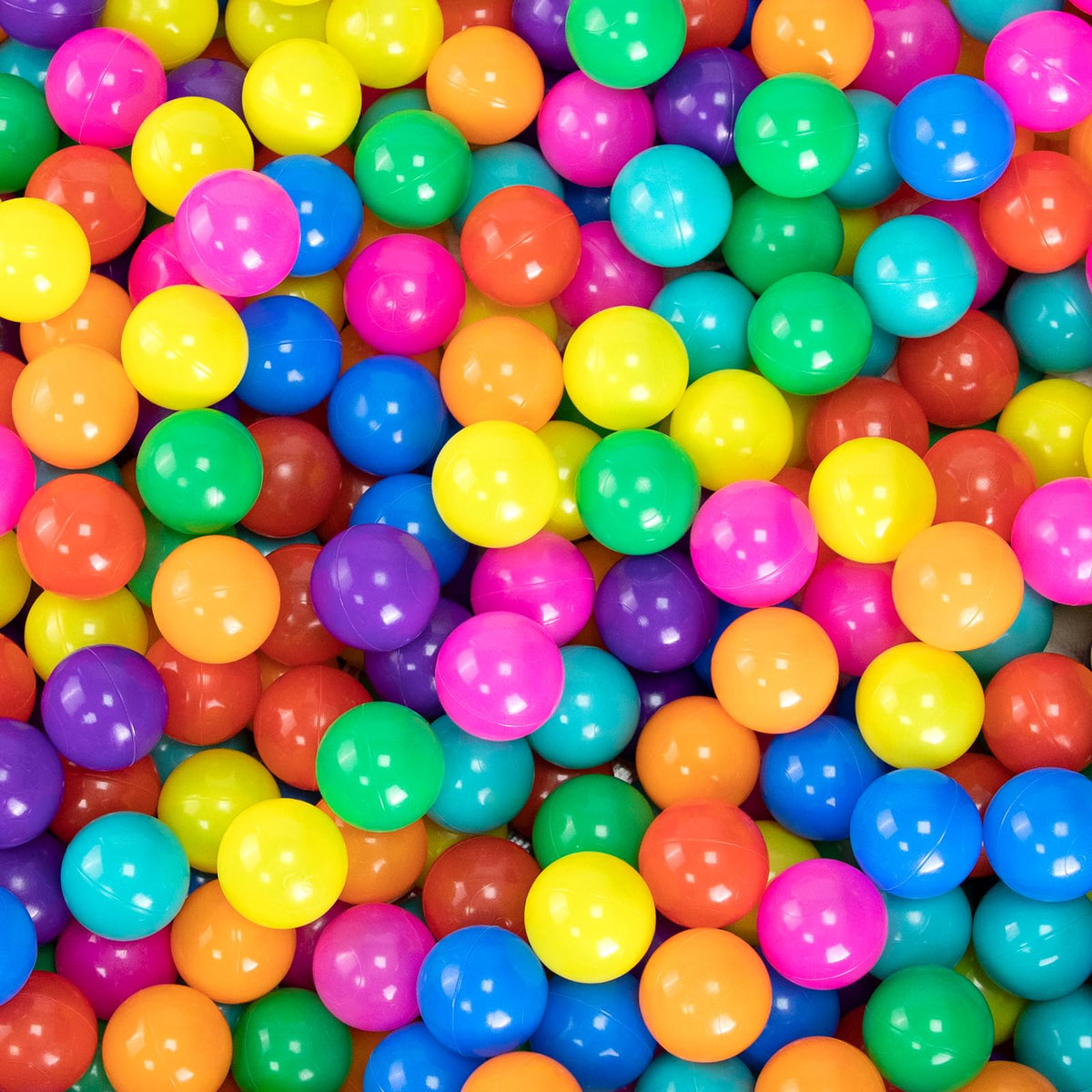 Markdang 170-pcs ball pit balls in a bag for mess-free storage and play