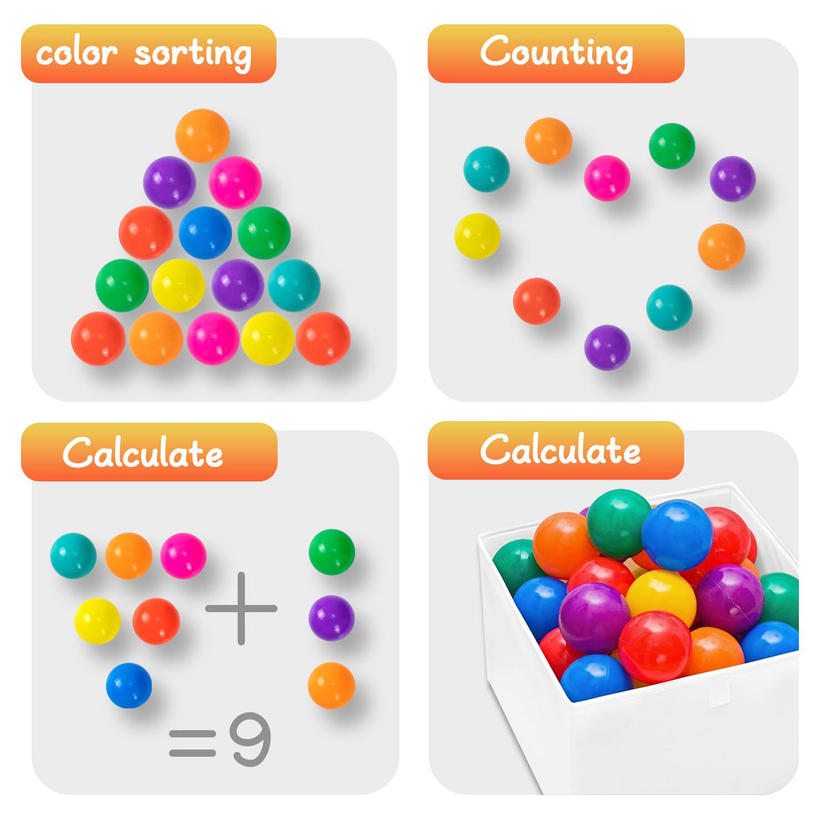 Perfect for baby pools, ball pits, and sensory play with Markdang