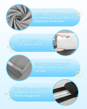Markdang Soft Play Set fabric is elastic and easy to clean for busy homes.