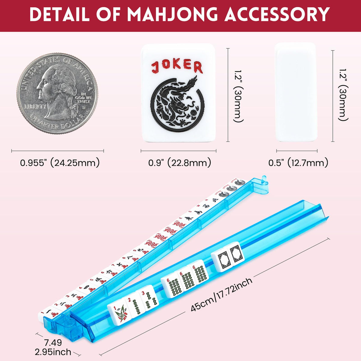 Marllifenney blue travel case keeps tiles protected during trips.