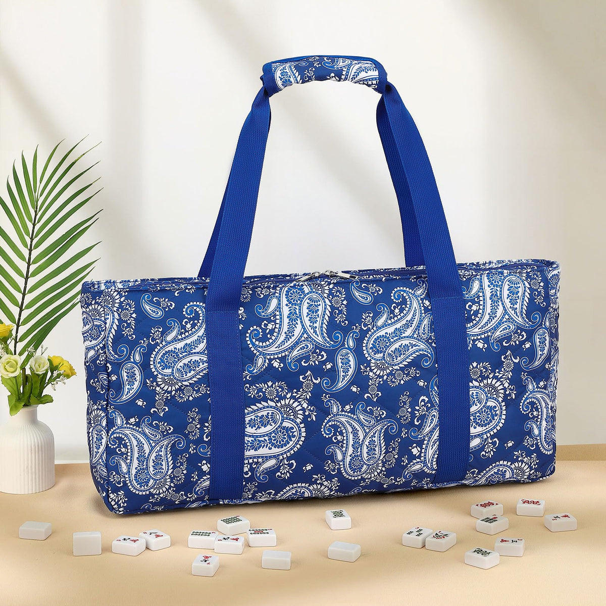 Marllifenney portable setup supports home and travel Mahjong sessions.